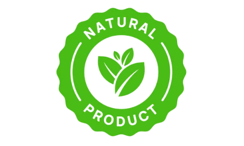 100% Natural Product Seal